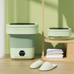 8L Underwear Socks Fully-automatic Electric Foldable Tub Laundry Washer Portable Mini Folding Washing Machine with Spin Dry