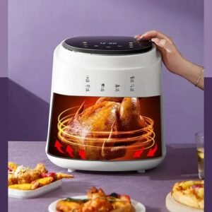New Arrival Electric Medium Capacity Deep Air fryer Digital Display Panel 5L Air Fryer