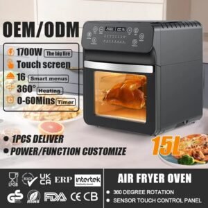 New Arrival Electric Medium Capacity Deep Air fryer Digital Display Panel 5L Air Fryer