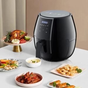 New Arrival Electric Medium Capacity Deep Air fryer Digital Display Panel 5L Air Fryer