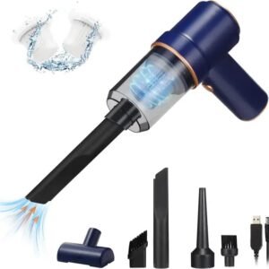 3 in 1 Cordless Car Vacuum Cleaner with High Suction for Home and Car Wireless Handheld Portable Vacuum Cleaner