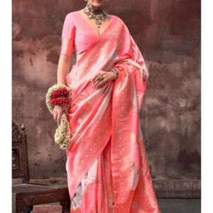 BLUSH  Women's  Soft Silk Saree