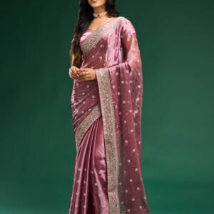BLUSH  Women's  Soft Silk Saree