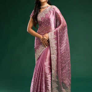 BLUSH  Women's  Soft Silk Saree