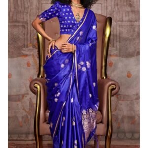 BLUSH  Women's  Soft Silk Saree