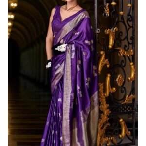 BLUSH  Women's  Soft Silk Saree