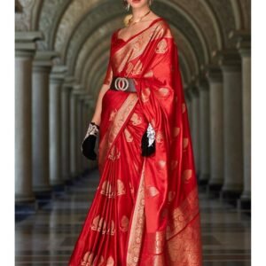 BLUSH  Women's  Soft Silk Saree