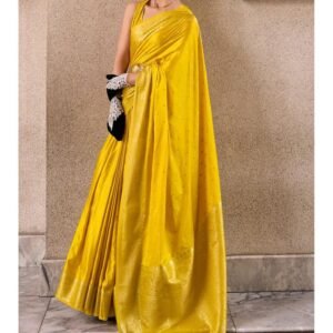 BLUSH  Women's  Soft Silk Saree