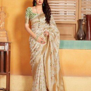 BLUSH  Women's  Soft Silk Saree