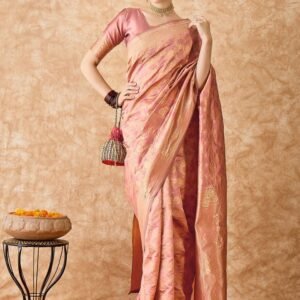 BLUSH  Women's  Soft Silk Saree
