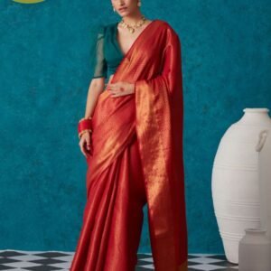 BLUSH  Women's  Soft Silk Saree