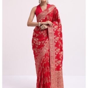 BLUSH  Women's  Soft Silk Saree