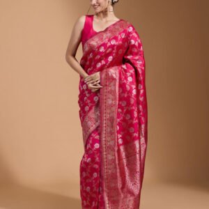 BLUSH  Women's  Soft Silk Saree