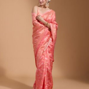 BLUSH  Women's  Soft Silk Saree