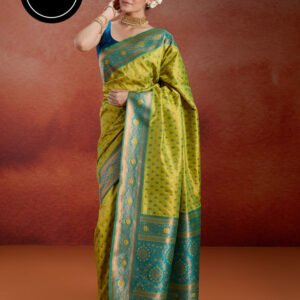 BLUSH  Women's  Soft Silk Saree