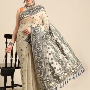 BLUSH  Women's  Soft Silk Saree