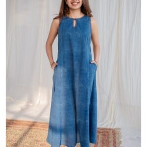 Royal Export Women's Viscose Floral Embroidered Angarkha Kurta