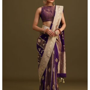 BLUSH  Women's  Soft Silk Saree