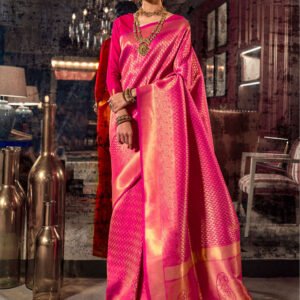 BLUSH  Women's  Soft Silk Saree