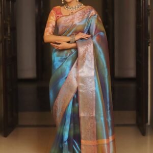 BLUSH  Women's  Soft Silk Saree