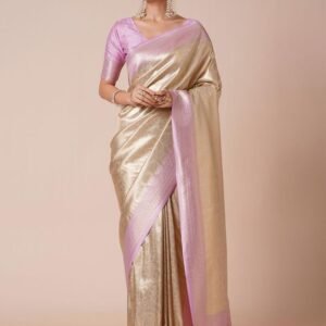 BLUSH  Women's  Soft Silk Saree