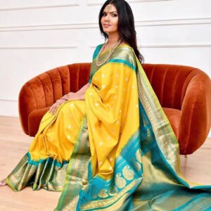 BLUSH  Women's  Soft Silk Saree