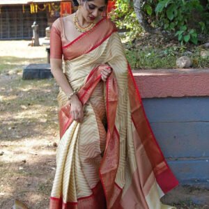 BLUSH  Women's  Soft Silk Saree