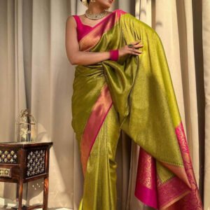 BLUSH  Women's  Soft Silk Saree