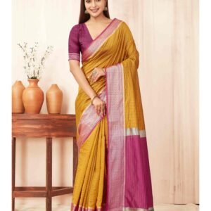 BLUSH  Women's  Soft Silk Saree