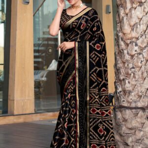 BLUSH  Women's  Soft Silk Saree