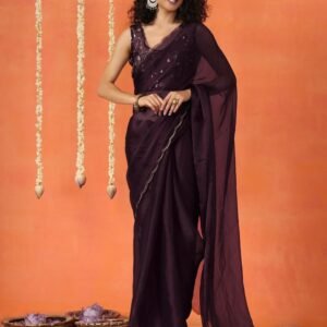 BLUSH  Women's  Soft Silk Saree