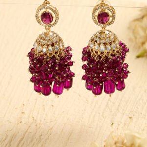 Antique Designer Oxidized Rajwadi Jhumka Earrings for beautiful girls & women