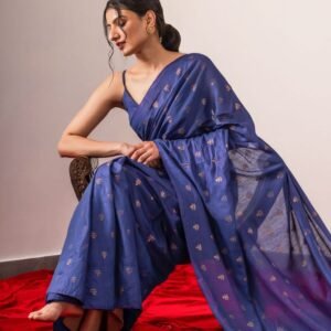 BLUSH  Women's  Soft Silk Saree