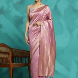 BLUSH  Women's  Soft Silk Saree