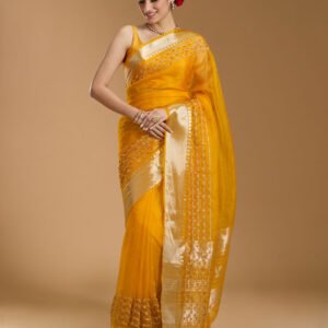 BLUSH  Women's  Soft Silk Saree