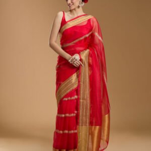 BLUSH  Women's  Soft Silk Saree