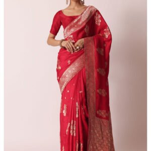 BLUSH  Women's  Soft Silk Saree