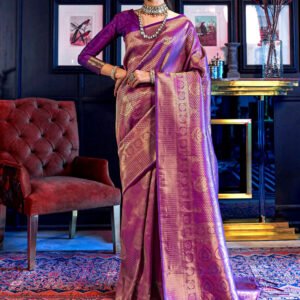 BLUSH  Women's  Soft Silk Saree