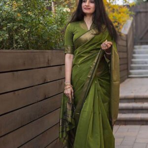 BLUSH  Women's  Soft Silk Saree