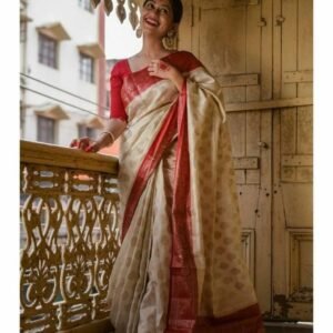 BLUSH  Women's  Soft Silk Saree